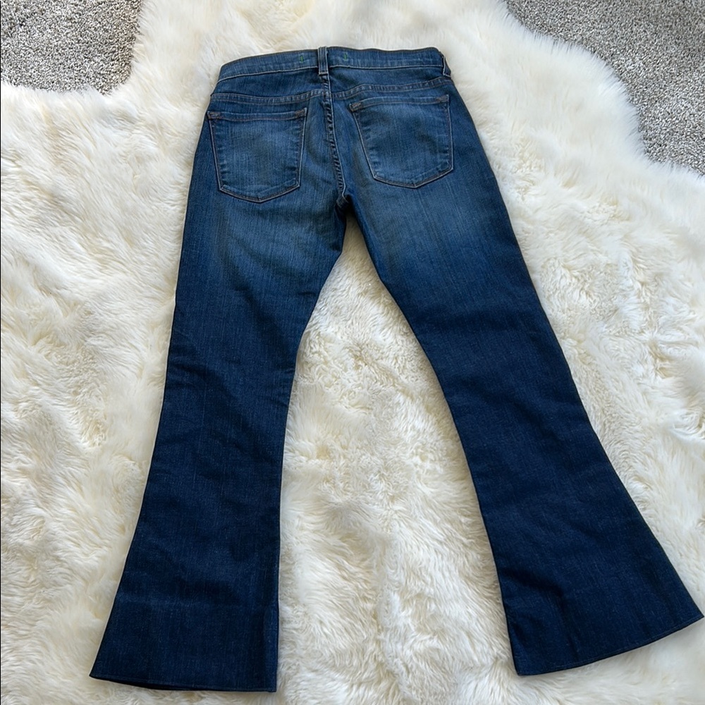 J Brand Size 25 Blue Flare Wide Leg Jeans - Picture 4 of 9